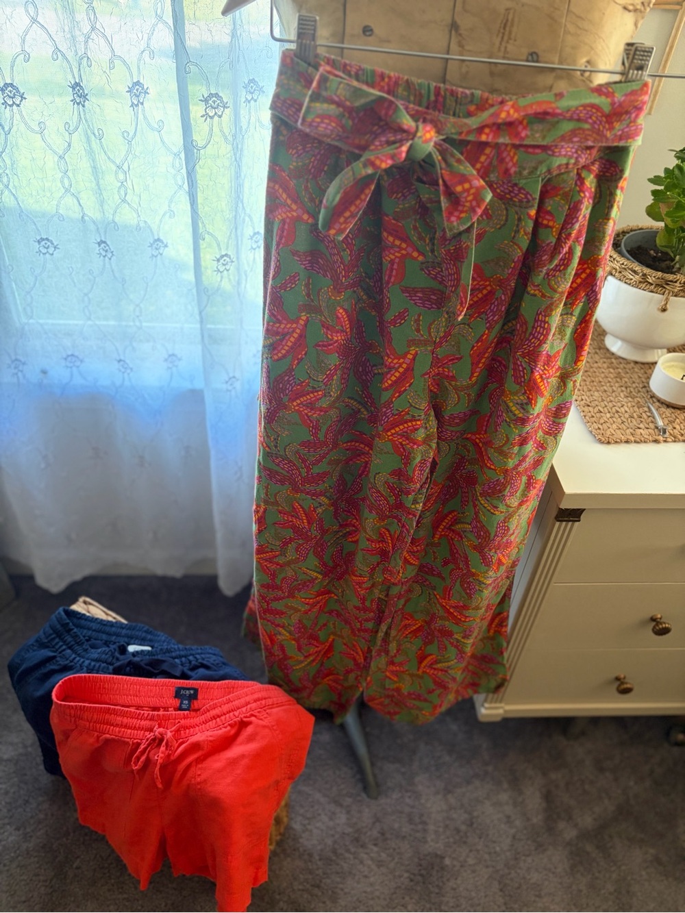 Linen Pant by Midnight Sky/ Shorts by J Crew Bundle